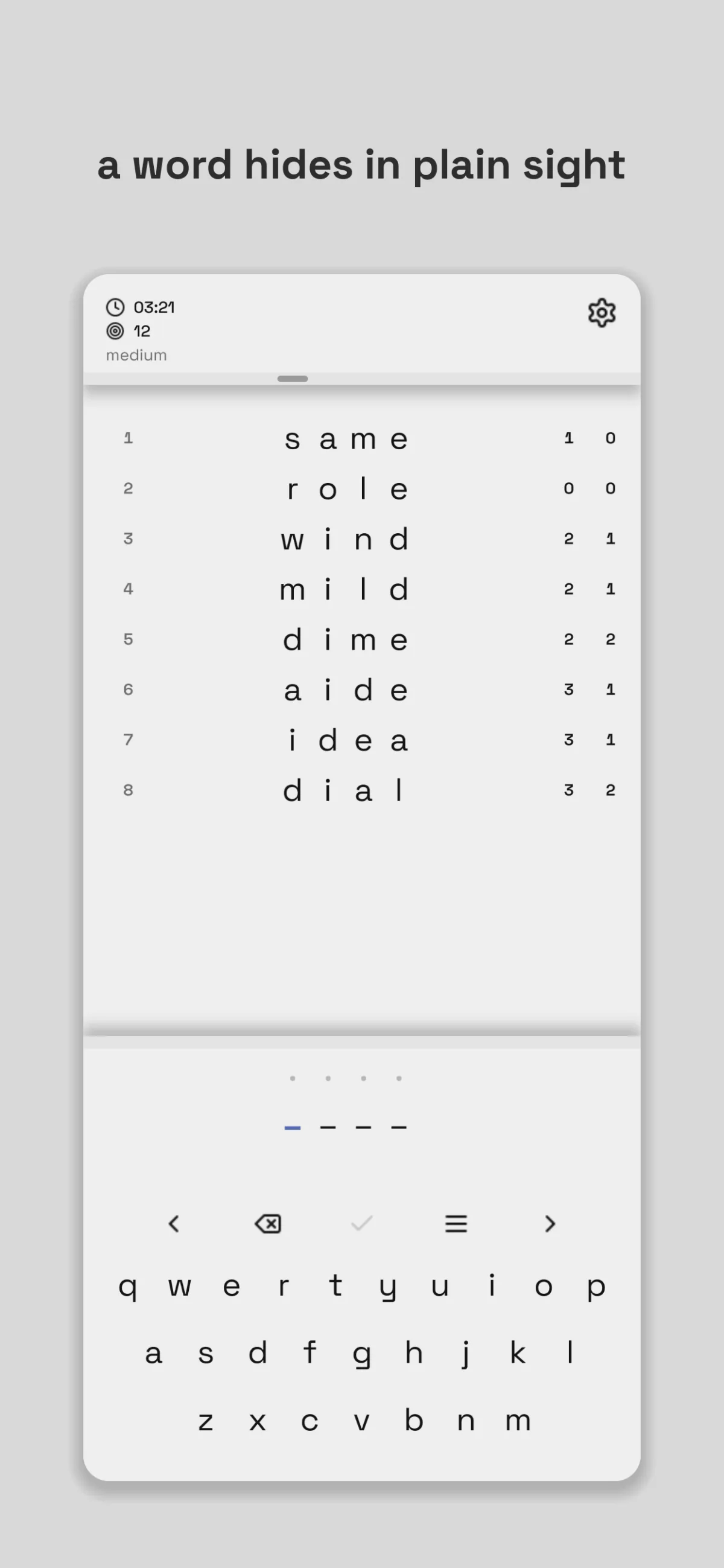 The light theme